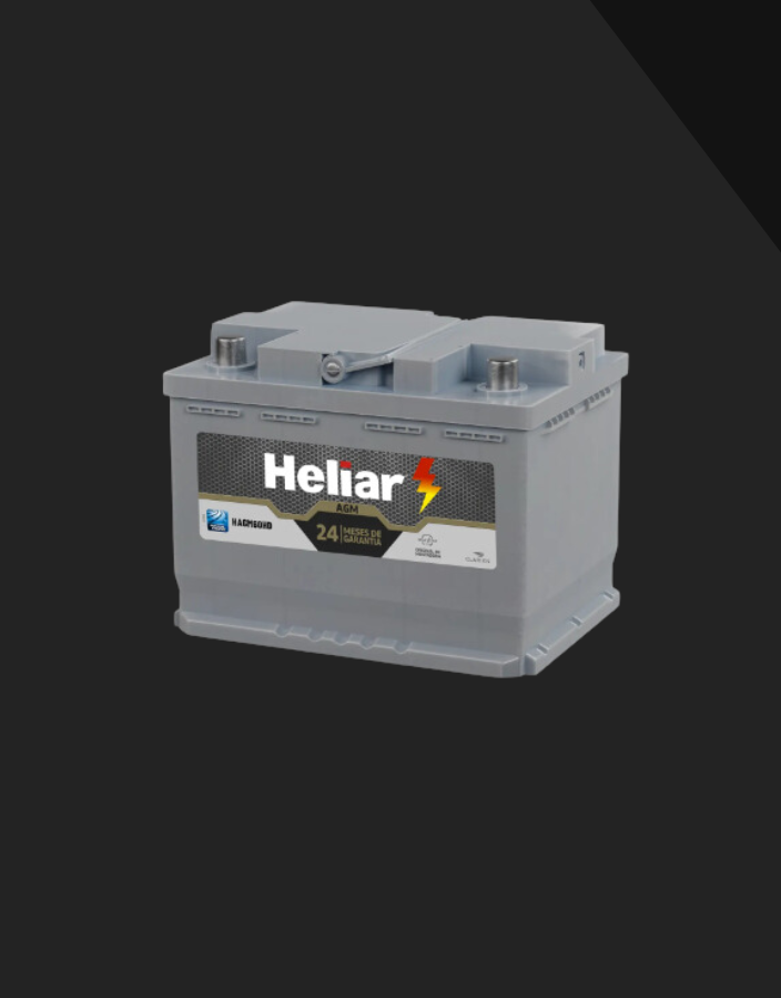 bateria para carro heliar
